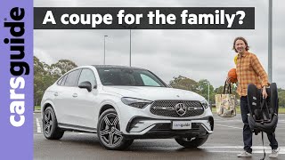 MercedesBenz GLC Coupe 2024 review 300 4Matic  Redesigned rival for BMW X4 and Audi Q5 Sportback [upl. by Sundin609]