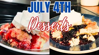 SUMMER DESSERTS AT HOME  JULY 4TH DESSERTS  Easy Dessert Recipes Perfect for Summer Cookouts [upl. by Kolnick]