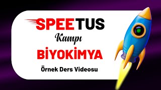 SpeeTUS BİYOKİMYA  Örnek Ders Videosu [upl. by Yrek624]