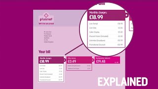 Your Plusnet bill [upl. by Dow]