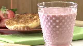 How to Make Strawberry Smoothies  Smoothie Recipes  Allrecipescom [upl. by Salvidor]