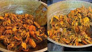 Potenga Street Food Crab Masala । Bangladeshi Popular Street Food । Food FM [upl. by Dimond242]