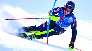 FIS Alpine Ski World Cup  Mens Slalom Run 1  Kitzbühel AUT  2024 [upl. by Weasner448]