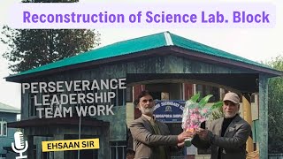 Felicitation honouring Lecturer Mathematics Mr Farooq Ahmad [upl. by Eneles]