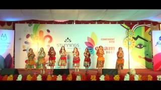 Dhum Dhum Dhum Dooreyetho Group Dance  Confident Atik Onam Fest 2016 [upl. by Nosemaj]