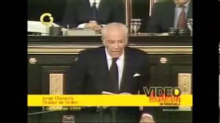 Discurso Profético COMPLETO de Jorge Olavarría el 5 de Julio de 1999 [upl. by Oratnek882]