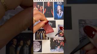 Buffy the Vampire Slayer 🧛 buffythevampireslayer asmr scrapbook [upl. by Eddina873]