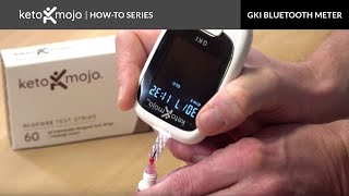 How to Use KetoMojo Control Solutions for the GKI Bluetooth Meter [upl. by Sik]