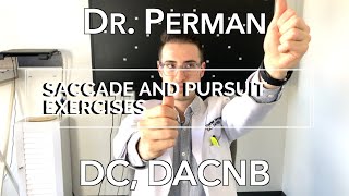 Pursuit and Saccade Exercises [upl. by Frasier]