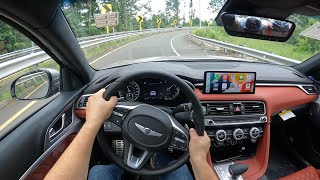 2023 Genesis G70 POV Test Drive  Anything Changed [upl. by Venterea]