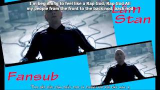 Lyric  Vietsub Rap God  Eminem [upl. by Pappano]