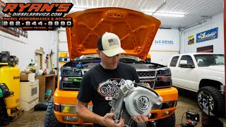 Ryan’s Diesel Service Duramax 64mm Turbo UnboxingReview [upl. by Ailekahs]