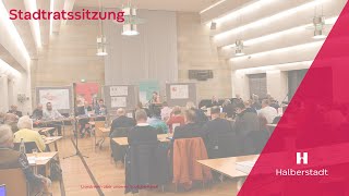 Konstituierende Sitzung Stadtrat Halberstadt  22072024 1700 Uhr [upl. by Annaiv580]