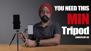 Best Mini Tripod For Vlogging And Traveling [upl. by Maximo]