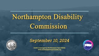 Northampton Disability Commission 91024 [upl. by Audras]