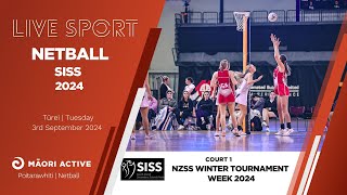 Day 2 Court 1  SISS Netball Championship 2024  NETBALL [upl. by Etnuaed]