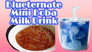 Blueternate Flower Milky Boba Tea [upl. by Eldridge728]