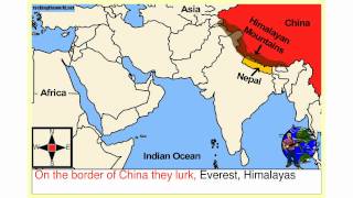 Indias Tears Geography of the Indian Subcontinent Song amp Video Rocking the World [upl. by Lig321]