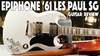 Epiphone 1961 Les Paul SG Standard  Inspired by Gibson Custom  Guitar Review [upl. by Abigael]