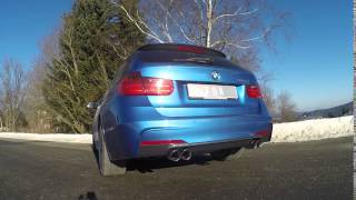 BMW F31 330d  FOX Exhaust System [upl. by Nepsa939]