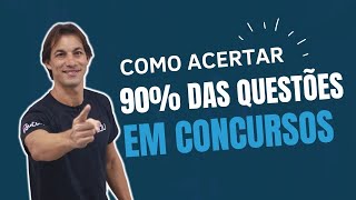 Como acertar 90 das questões em concurso públicos [upl. by Caty]