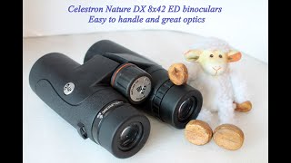 Celestron Nature DX 8x42 ED binoculars review [upl. by Acemahs]