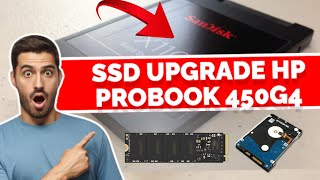 Can I use an M2 NVMe SSD in my HP ProBook 450 G4 laptop  Tutorial Video [upl. by Lalo]