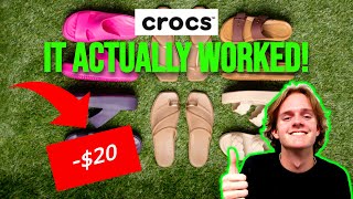 20 Off Crocs Promo Code  Crocs Discount Code  CouponCove [upl. by Kcirtapnhoj]