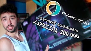 GIVEAWAY GLOBALDATA  ESPECIAL 200000 INSCRITOS [upl. by Ynaitirb]