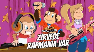 Zirvede Rapmania Var  Efsane Maymunlar 4 Bölüm Klip 🎶 [upl. by Enirahtac]