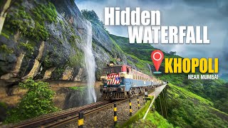 KP Waterfall Khopoli  Complete Guide  Karjat Lonavla Railway Tunnel  near Mumbai [upl. by Hsotnas763]