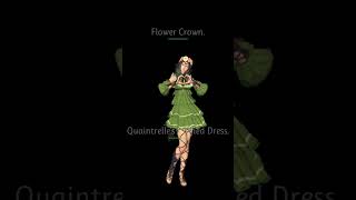 My favorite glam Flower crown Quaintrelles Ruffled Dress Thavnairian Armlets Tights amp Sandals [upl. by Amerak366]