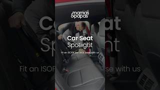 It’s Car Seat Spotlight week 💫 How to install an ISOFIX car seat base 👆 [upl. by Yrakaz]