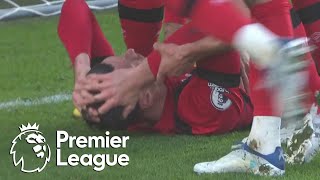 Kieffer Moore stakes Bournemouth 20 lead v Everton  Premier League  NBC Sports [upl. by Midge]