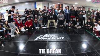 윤영우 v MONIKA  Hiphop Top16  KOD 2014 Korea 1 on 1 Chungju  Allthatbreakcom [upl. by Sidwel]