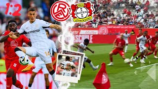 Essen vs Leverkusen StadionVlog⚽️ Meister funktioniert beim Test gegen RWE🔥🙌 [upl. by Sucramaj]