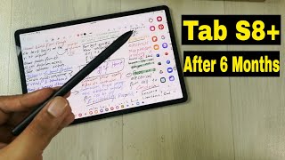 Samsung Galaxy Tab S8 Plus  After 6 Months heating S Pen Speed [upl. by Airtina]