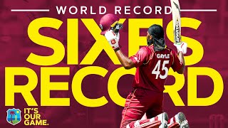 WORLD RECORD Number Of Sixes In An Innings  Windies Finest [upl. by Gowon243]