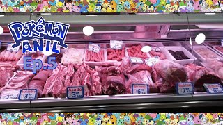 Pokémon Añil ULTRALOCKE Ep5  HOY LA CARNE ESTA DE OFERTA [upl. by Eylhsa]