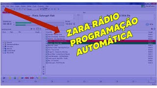 COMO FAZER PROGRAMAÇÃO AUTOMÁTICA NO ZARA RÁDIO [upl. by Alegnaed]