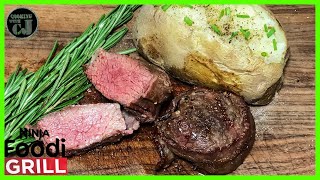 NINJA FOODI GRILL FILET MIGNON  Ninja Foodi Grill Recipes [upl. by Liza]