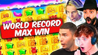 Sugar Rush Max Win Top 5 World Record Wins XQC Roshtein AyeZee  The Boys Donde Kazlic [upl. by Doran173]