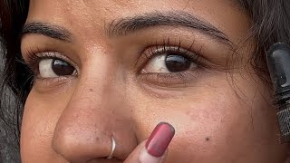 7 Days Eyebrow Growth Oil review eyecare eyelashes hairgrowth eyelashgrowth queensfeat [upl. by Pillihpnhoj]