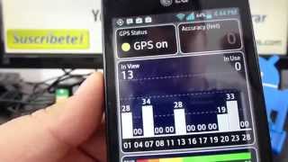 Cómo activar desactivar el GPS en Android LG Optimus L4 comoconfigurar [upl. by Ybeloc]