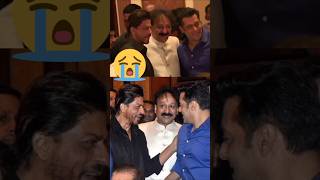 Baba Siddique Passes Away After Being Sht In Mumbai 💔 Throwback to SRKSalman Patch Up  shorts [upl. by Nosahc991]