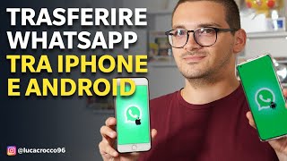 TRASFERIRE CHAT WHATSAPP da Android ad iPhone  Tutorial Ultfone  Luca Crocco [upl. by Nelyak195]