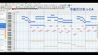 行田駅「今夜だけきっと」発車メロディ MIDI再現 [upl. by Dorotea]
