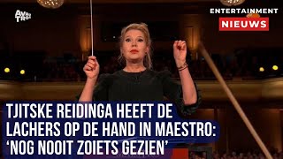 Hilarisch optreden van Tjitske Reidinga in Maestro [upl. by Corley281]