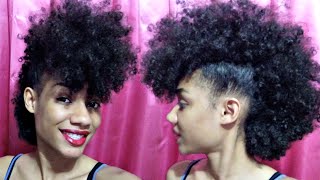 Frohawk  Natural Hair Mohawk [upl. by Dougall]