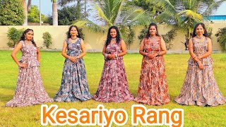 Kesariyo Rang Dance ChoreographyGarba Dandiya  Navratri [upl. by Lynnelle437]